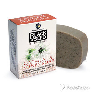 Black Seed Oatmeal and Honey Soap | PostAds PH