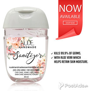 Nude Handmade Pocket Hand Sanitizer | PostAds PH
