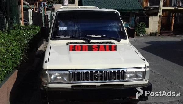 TOYOTA TAMARAW FX WAGON 1995 Model Manual Gas 1.5 5K Engine with New B