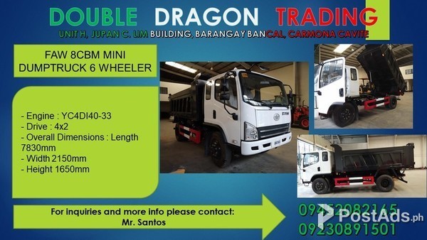 MINI DUMP TRUCK FAW