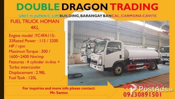 4KL FUEL TRUCK