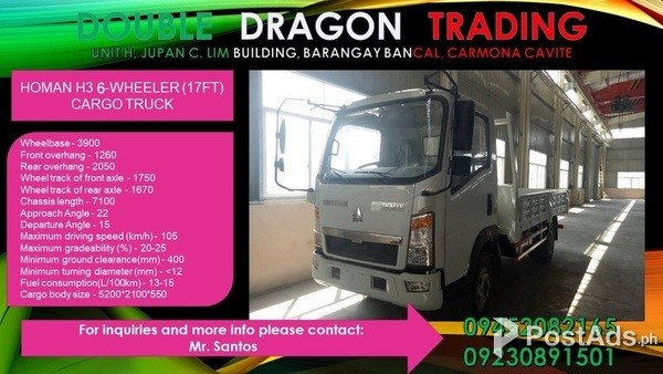 CARGO TRUCK ( 11FT / 14FT / 17FT / 20FT / 25FT / 30FT / 32FT )