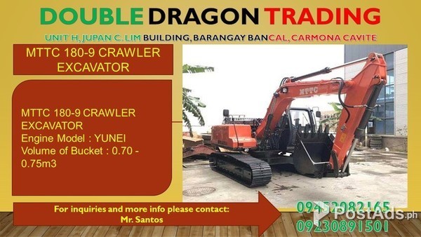 CRAWLER BACKHOE MTTC