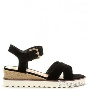 Buy Black Wedge Sandal From London Rag | PostAds PH