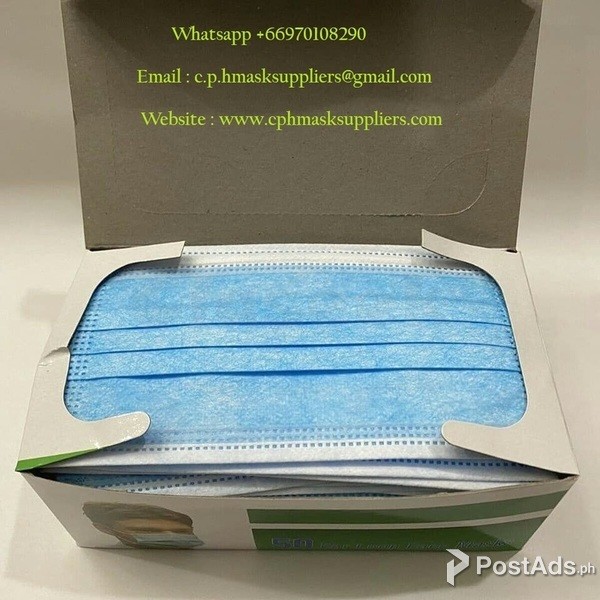 3 Ply Custom Non Woven Medical Surgical Disposable Face Mask
