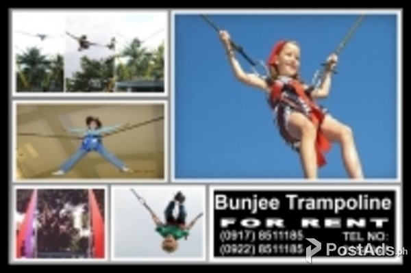 Bungee Trampolines Rent Hire Manila Philippines