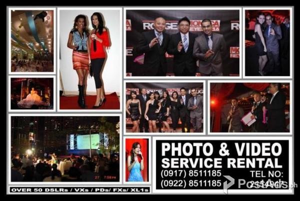 Photo and Video Rent Hire Manila Philippines