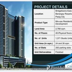 Condo Investment at Bridgetowne Pasig | PostAds PH