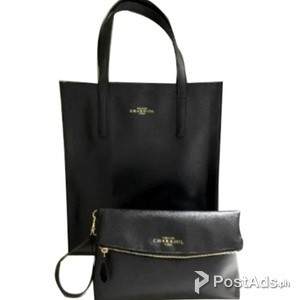 PU Leatherette Tote and Pouch | PostAds PH