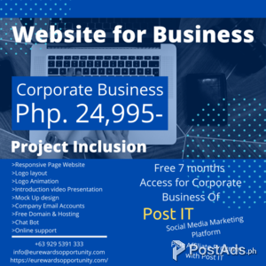 Web Site for Business | PostAds PH