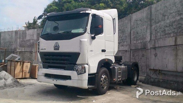 HOWO A7 Tractor Head 420HP 6wheeler Sinotruk