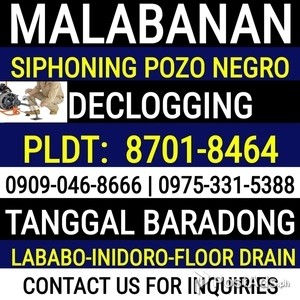 FAIRVIEW QC MALABANAN SIPHONING 09753315388 DECLOGGING TANGGAL BARADO | PostAds PH