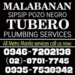 SUSANO RD NOVALICHES QC MALABANAN POZO NEGRO TUBERO SERVICE 8701-7745 | PostAds PH