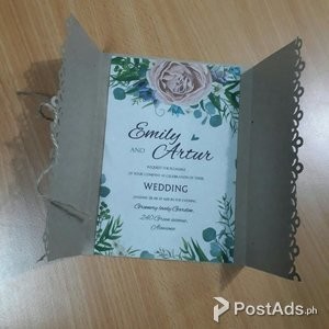 Invitations Printing in Merville Paranaque | PostAds PH