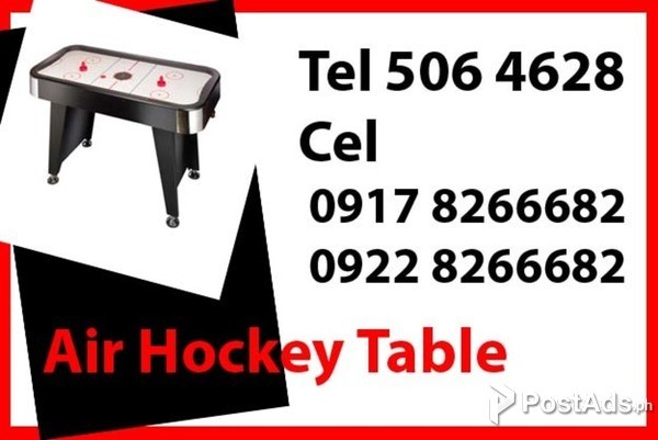 Air Hockey Table Rent Hire Manila Philippines
