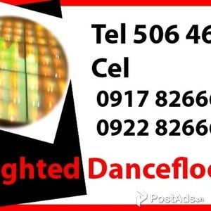 Lighted Dance Floor Rent Hire Manila Philippines | PostAds PH