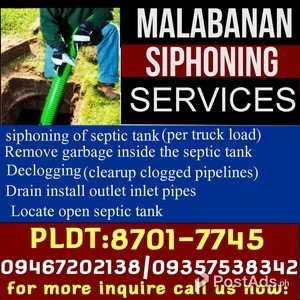 MARILAO BULACAN MALABANAN SIPHONING TUBERO SERVICES 8701-7745 | PostAds PH