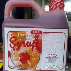 MIGUELITOS STRAWBERRY SYRUP CONCENTRATED | PostAds PH