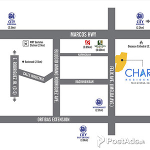 SMDC Charm Residences along Felix Ave., Cainta Rizal condo for sale | PostAds PH