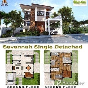 Cebu Housne for SALE SAVANNAH Model in Prime Hills Residences | PostAds PH