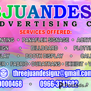 Signagemaker, Tarpaulin Print, Sticker Print, Tshirt Print, Etc | PostAds PH