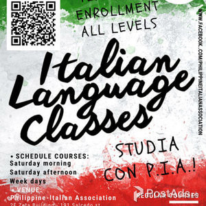 Italian Language Course B2-C | PostAds PH