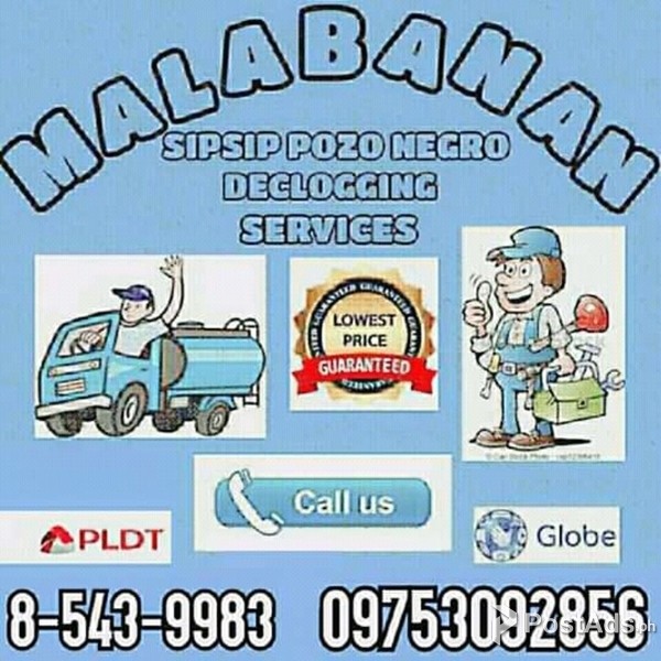 Tubero declogging siphoneng and plumbing services