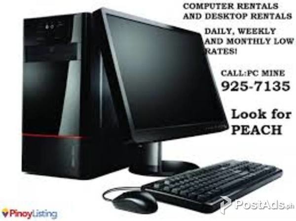 Computer Rentals, Laptop Rentals,PC Rentals,Notebook Rentals