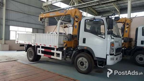 Boom Truck Homan 3.2tons Brand New Sinotruk