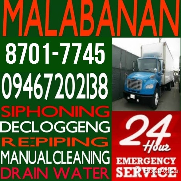 ANTIPOLO CITY MALABANAN SIPSIP POZO NEGRO TUBERO SERVICES 8701-7745