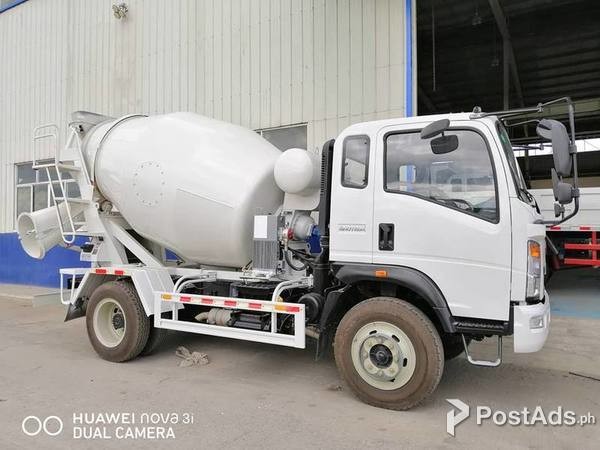 HOMAN H3 6-WHEELER CONCRETE MIXER (4m3) CAPACITY