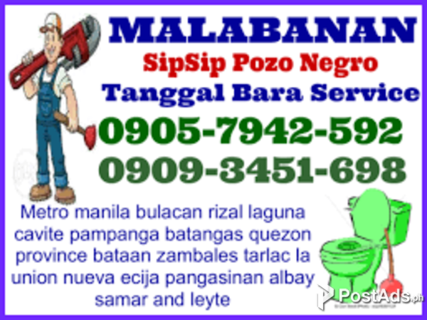 Balanga Bataan:Sip-sip pozo negro services 09057942592