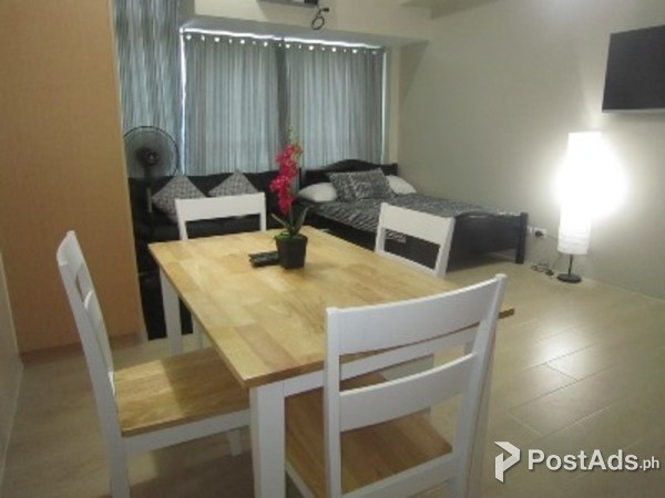 Furnished One bedroom Condo For Rent in Eastwood City Quezon City