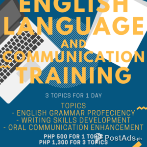 Onlinr English Training | PostAds PH