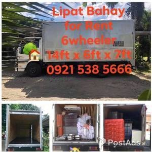 Lipat bahay truck Bulacan 6-wheeler 14ft 0921 538 5666 | PostAds PH