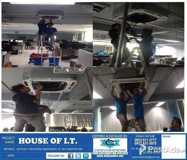 Haiyanaire Aircon Cleaning Services in Nasipit