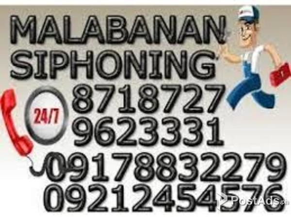 MAB MALABANAN SIPHONING DECLOGGING SERVICES 84001512