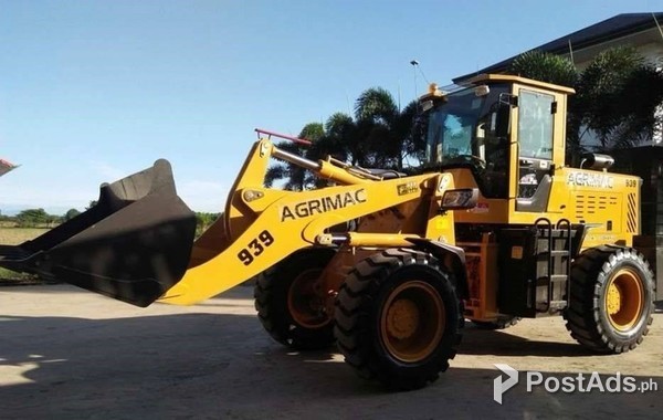 BRAND NEW AGRIMAC 939 PAYLOADER  YUNNEI ENG. (1.5m3)
