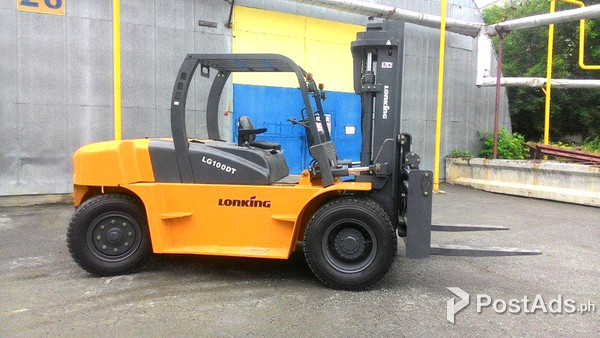BRAND NEW LONKING FORKLIFT 10 TONS 