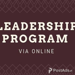 Leadership Program Via Online | PostAds PH