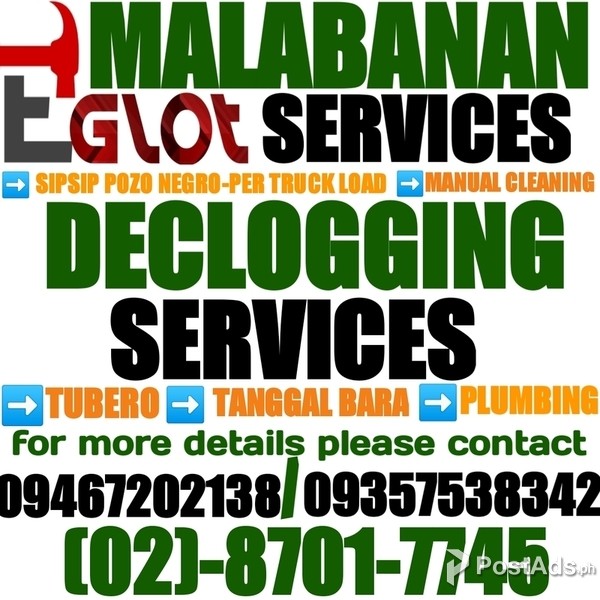 BATASAN HILLS QC MALABANAN SIPSIP POZO NEGRO DECLOGGING SERVICES