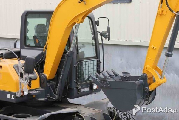 Brandnew Yama XY-75W-8T-Wheel-Backhoe 0.25m³