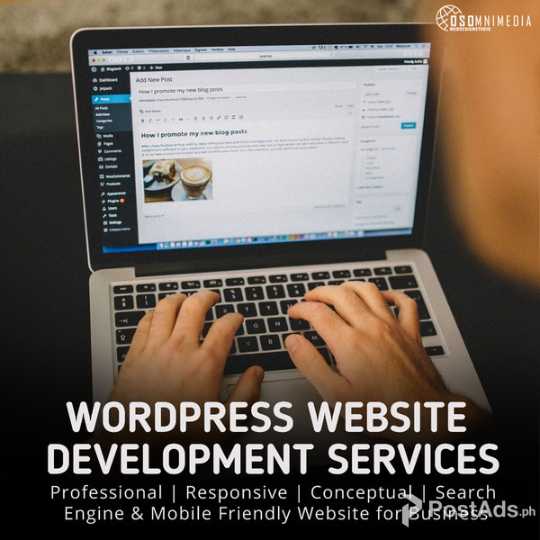 WordPress Website Design Services from OSOmnimedia Agency Philippines