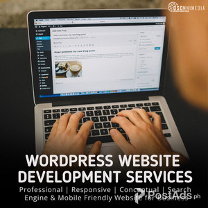 WordPress Website Design Services from OSOmnimedia Agency Philippines | PostAds PH