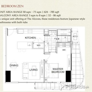 1BR Condo at Alcoves with direct access to Ayala Center Cebu | PostAds PH