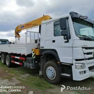 HOWO STANDARD BOOMTRUCK 10 WHEELER 10 TONS EURO/4 380 HP. | PostAds PH