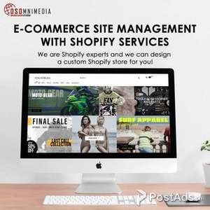 Start an Online Store with Shopify | E-commerce Site Management | PostAds PH