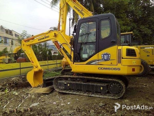 BRAND NEW LONKING CDM6065 BACKHOE (AUTO) YANMAR ENG. 0.25m3