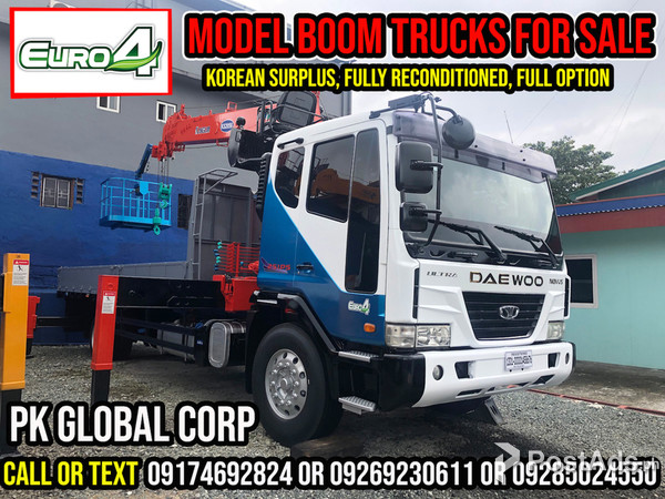 Boom truck 7 tons (euro4 model)