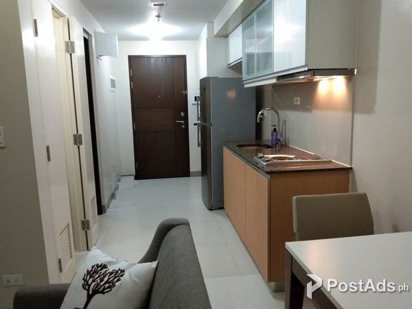 Fully furnished one-bedroom condo for rent in One Uptown Residence